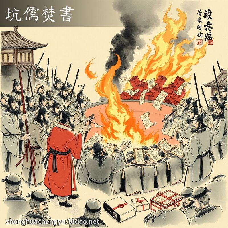 坑儒焚書 配图