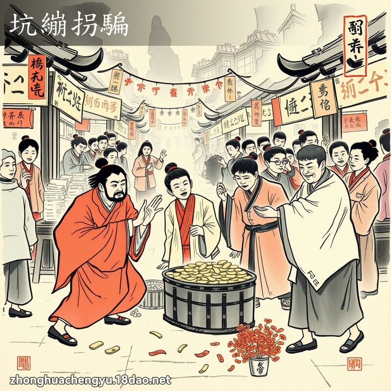 坑繃拐騙 配图