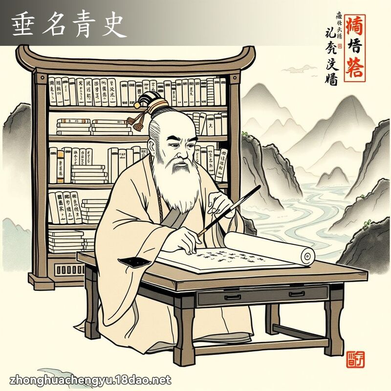 垂名青史 配图