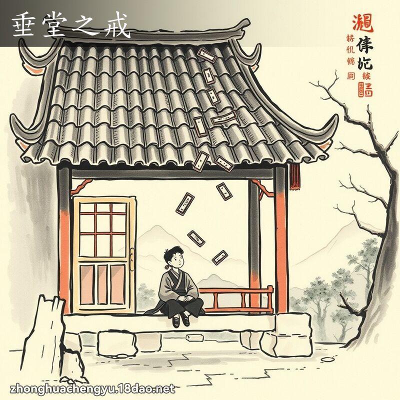 垂堂之戒 配图