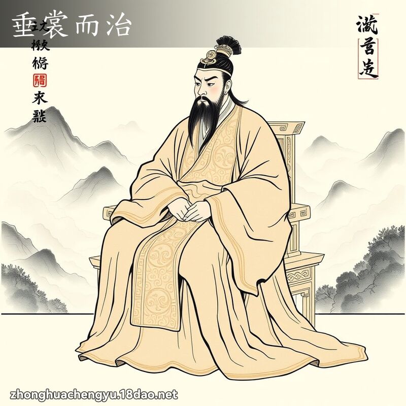 垂裳而治 配图