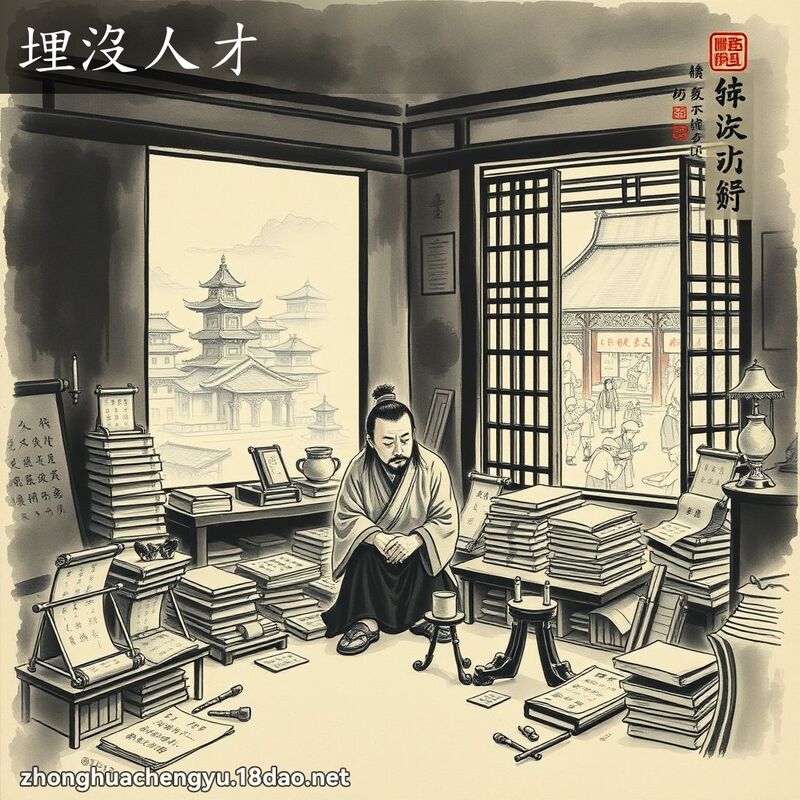 埋沒人才 配图