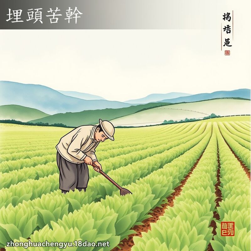埋頭苦幹 配图