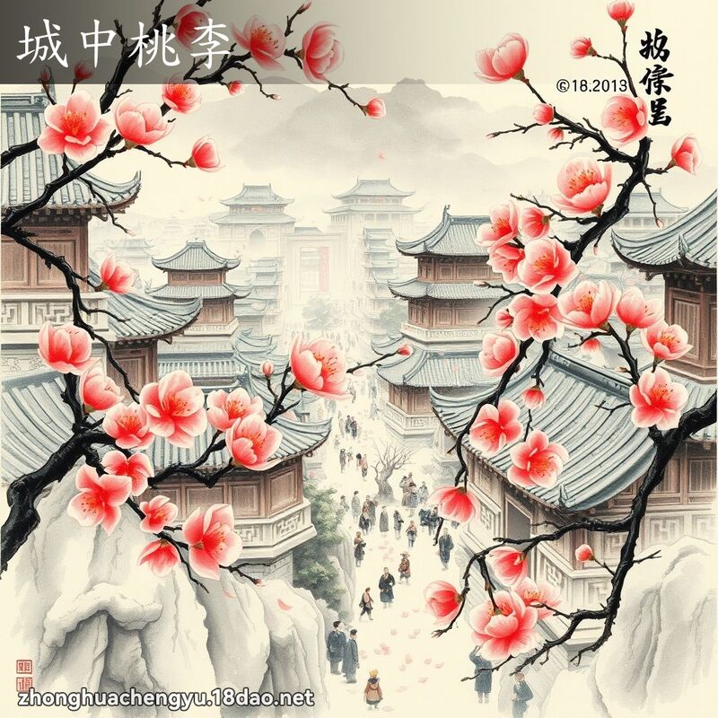 城中桃李 配图