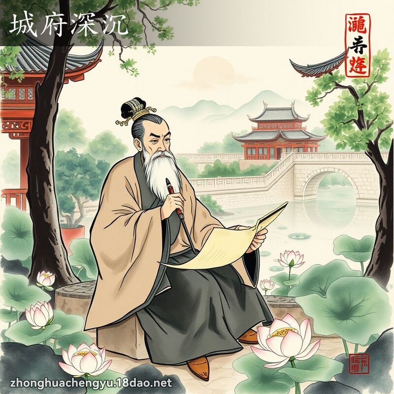 城府深沉 配图