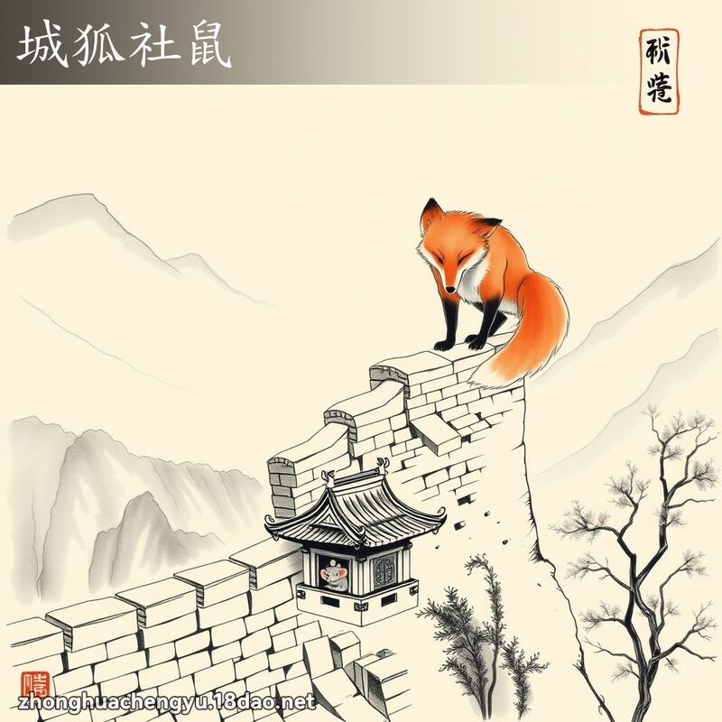 城狐社鼠 配图