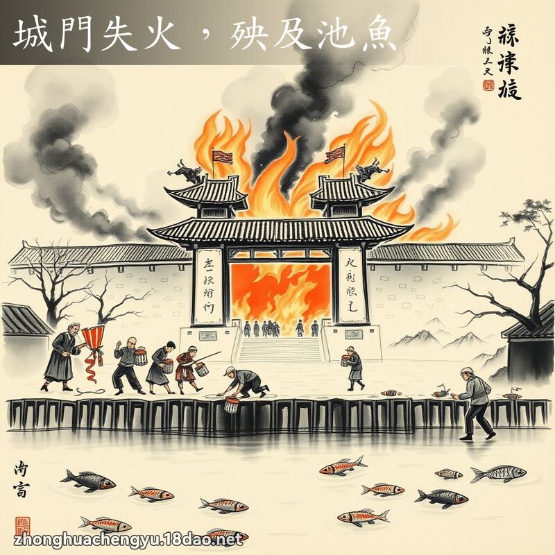 城門失火,殃及池魚 配图