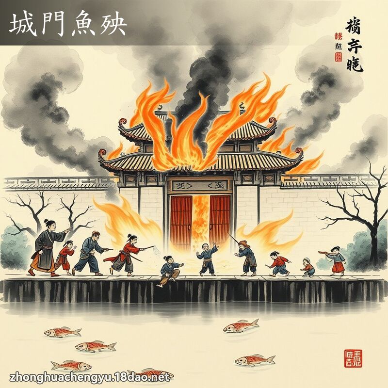 城門魚殃 配图