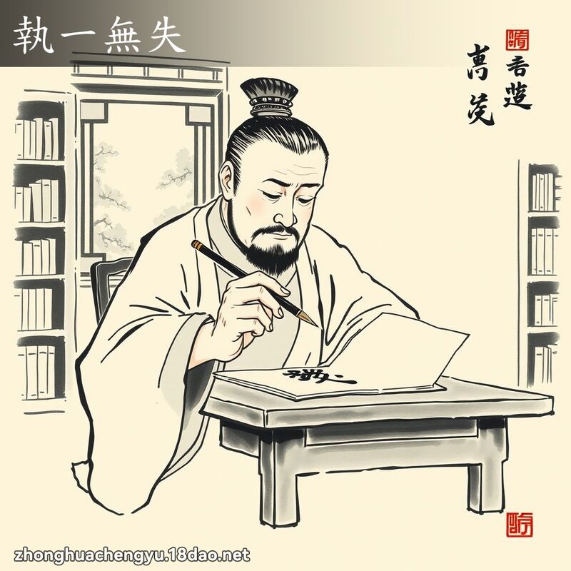 執一無失 配图