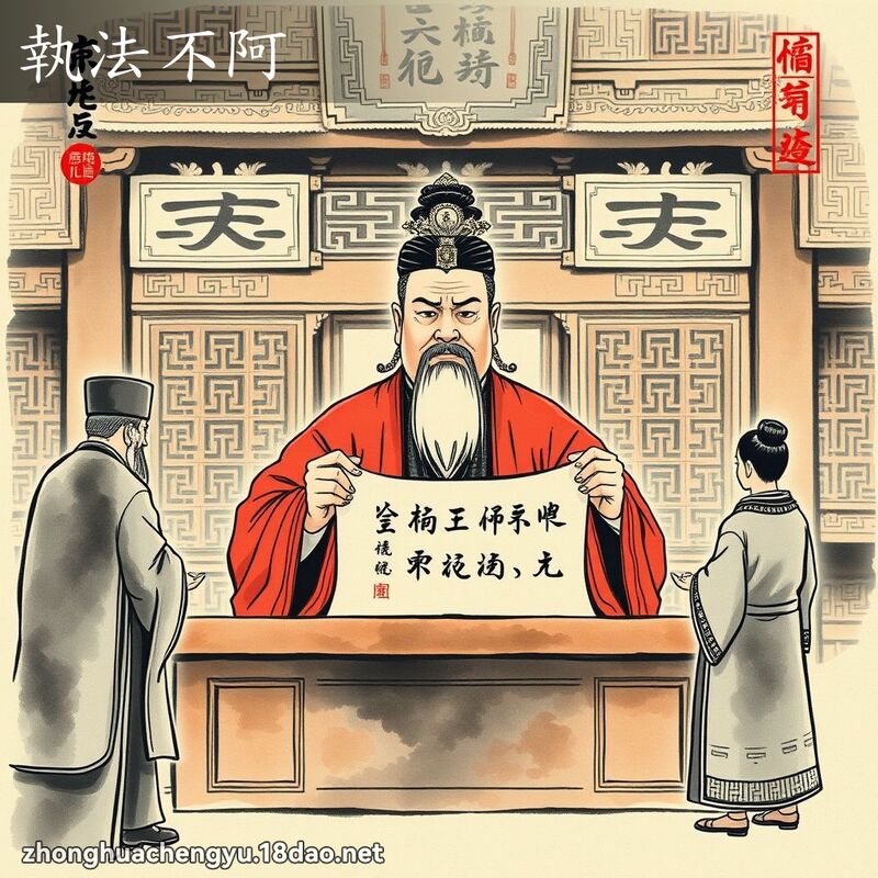 執法不阿 配图