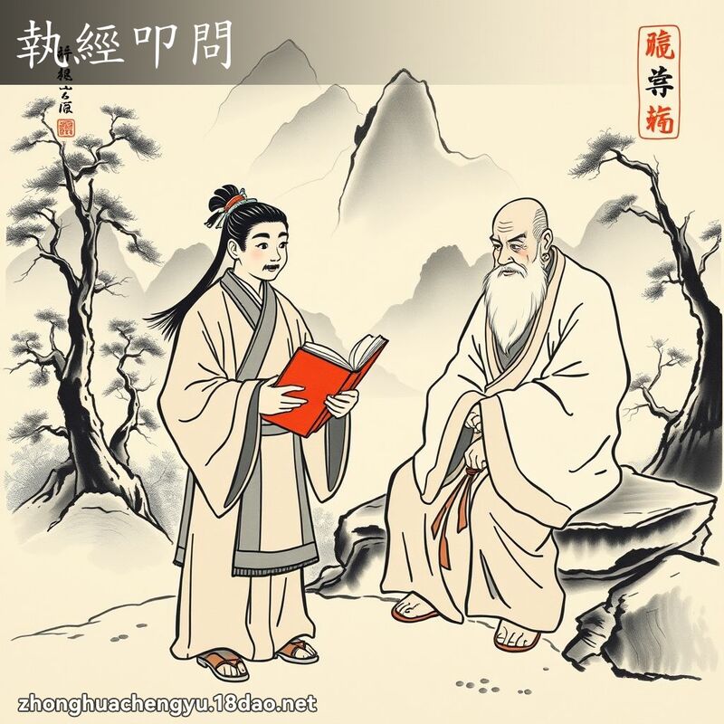 執經叩問 配图