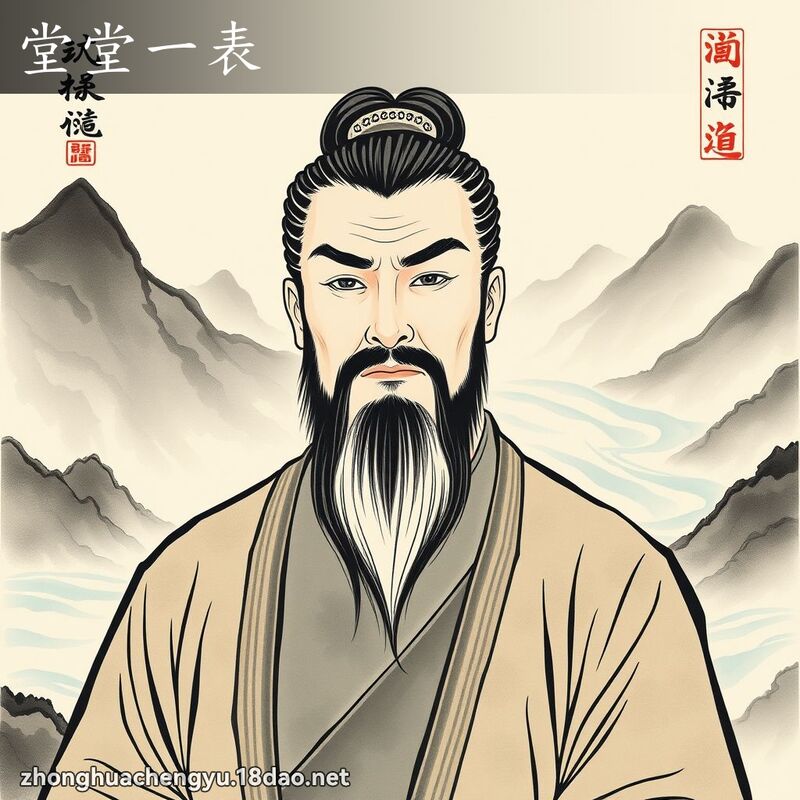 堂堂一表 配图