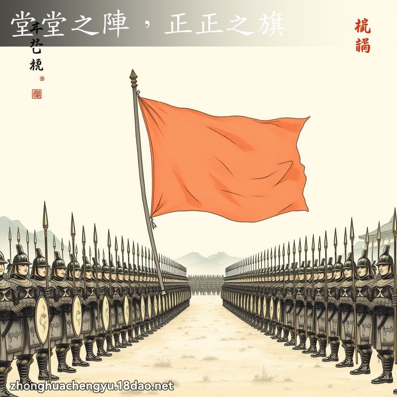 堂堂之陣,正正之旗 配图