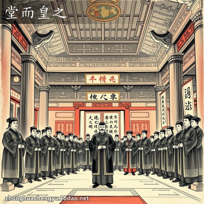堂而皇之 配图