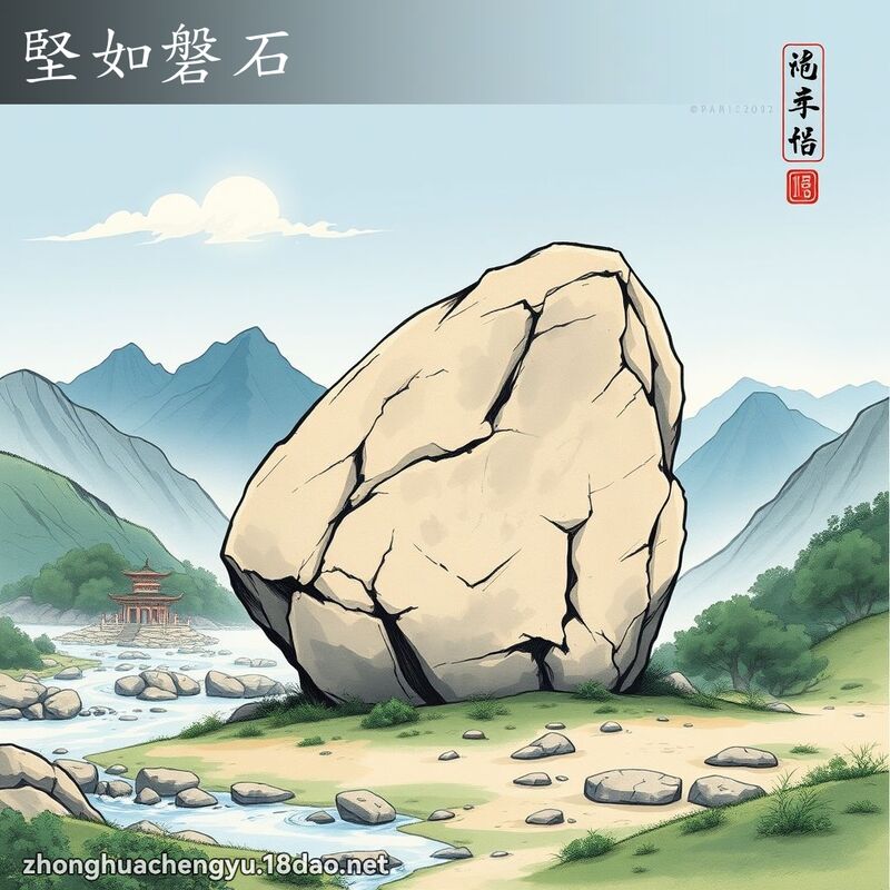 堅如磐石 配图