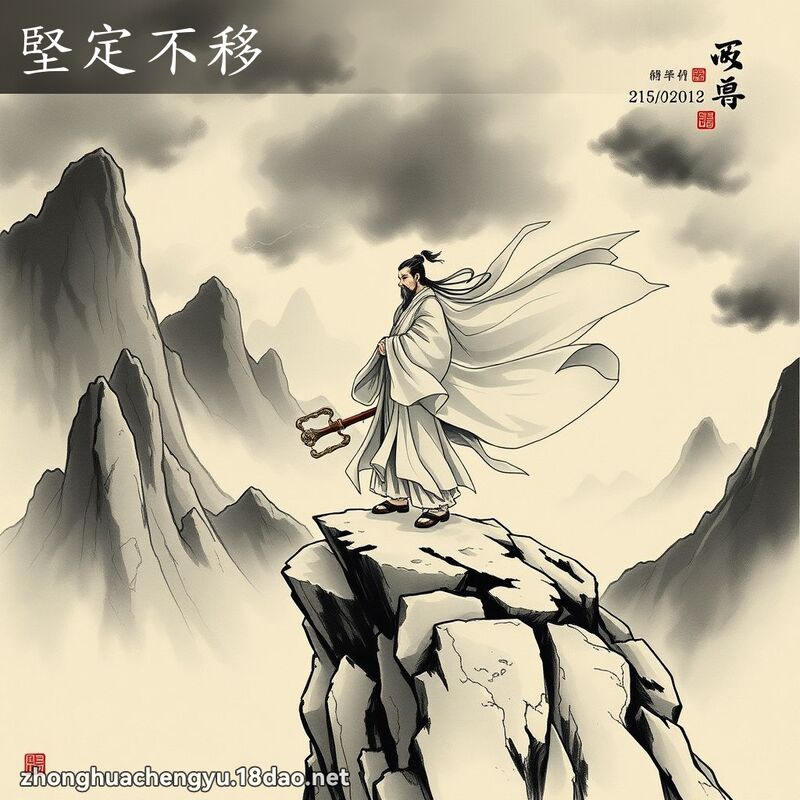 堅定不移 配图