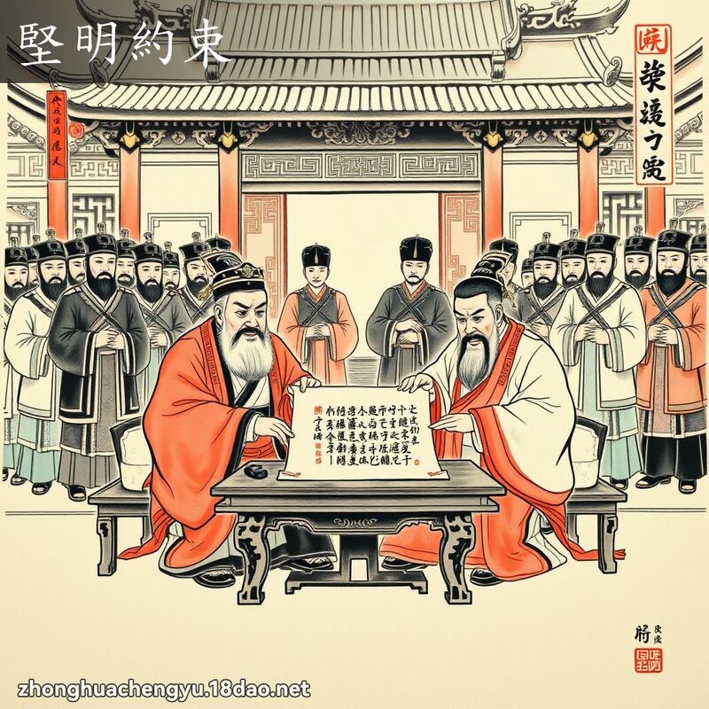堅明約束 配图
