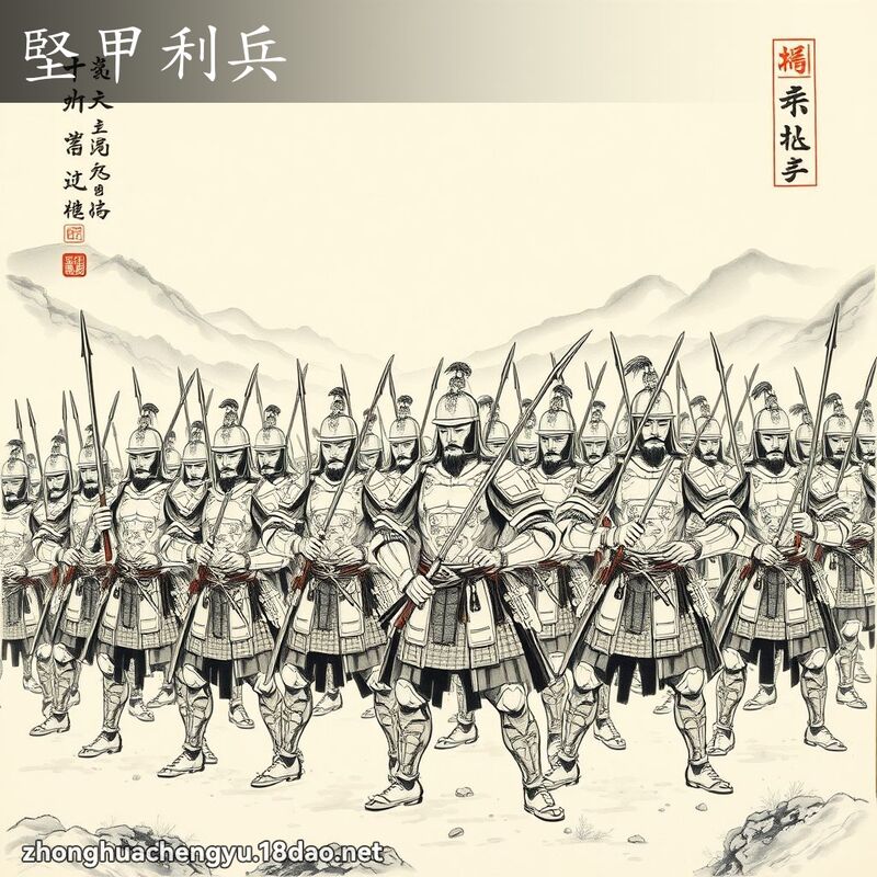 堅甲利兵 配图
