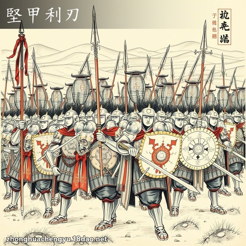 堅甲利刃 配图