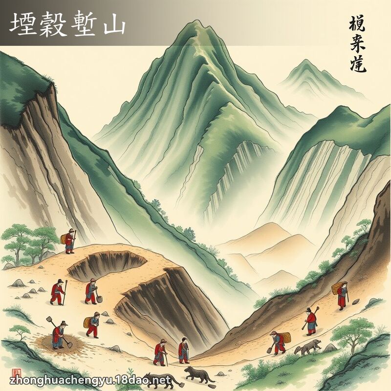 堙穀塹山 配图