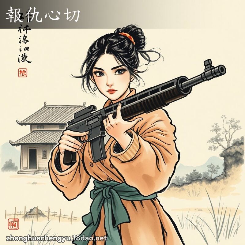 報仇心切 配图