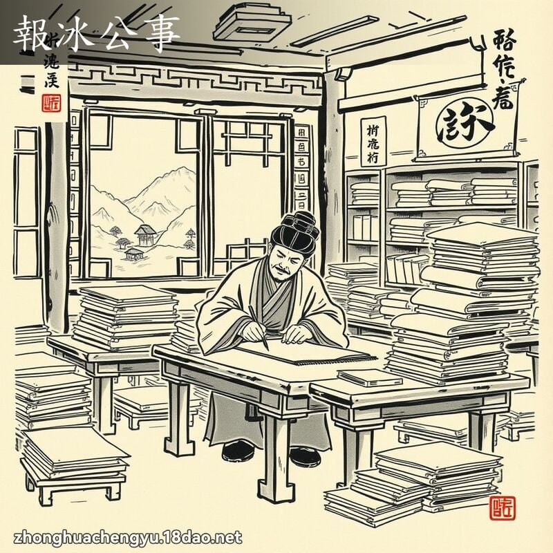 報冰公事 配图