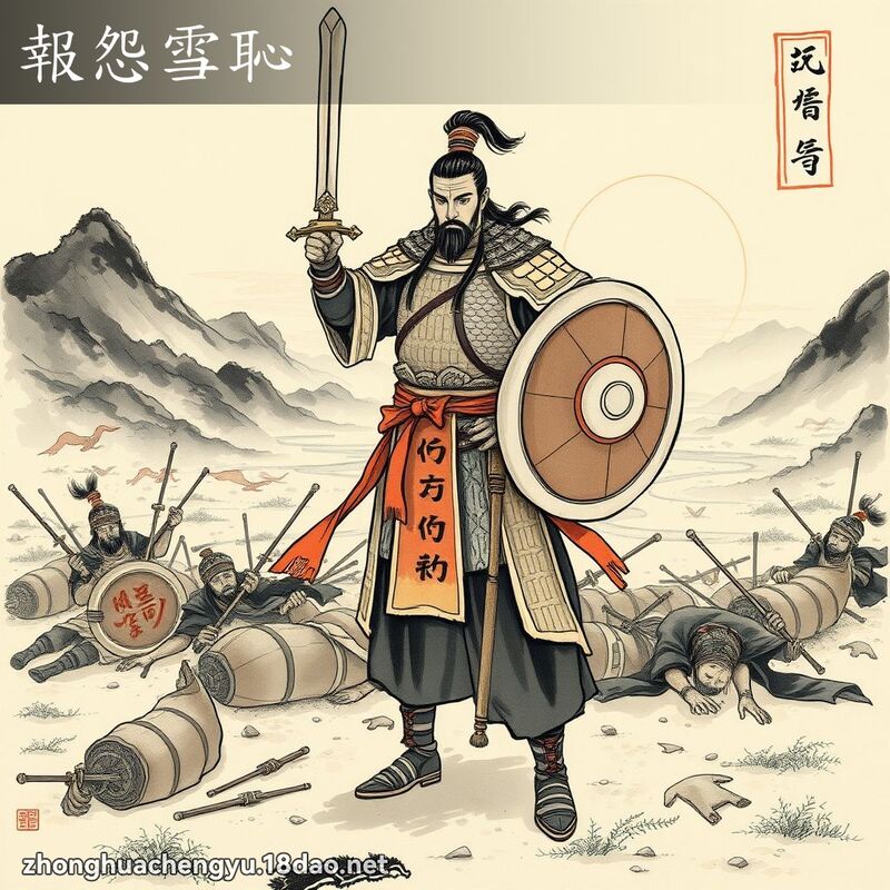 報怨雪恥 配图