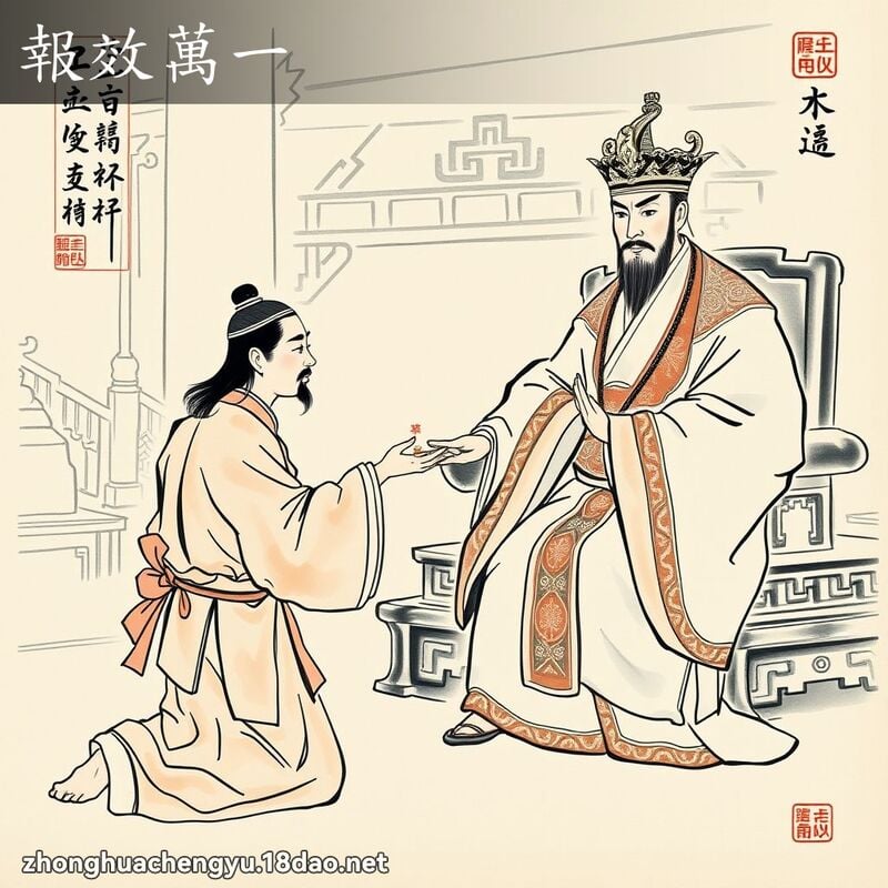 報效萬一 配图