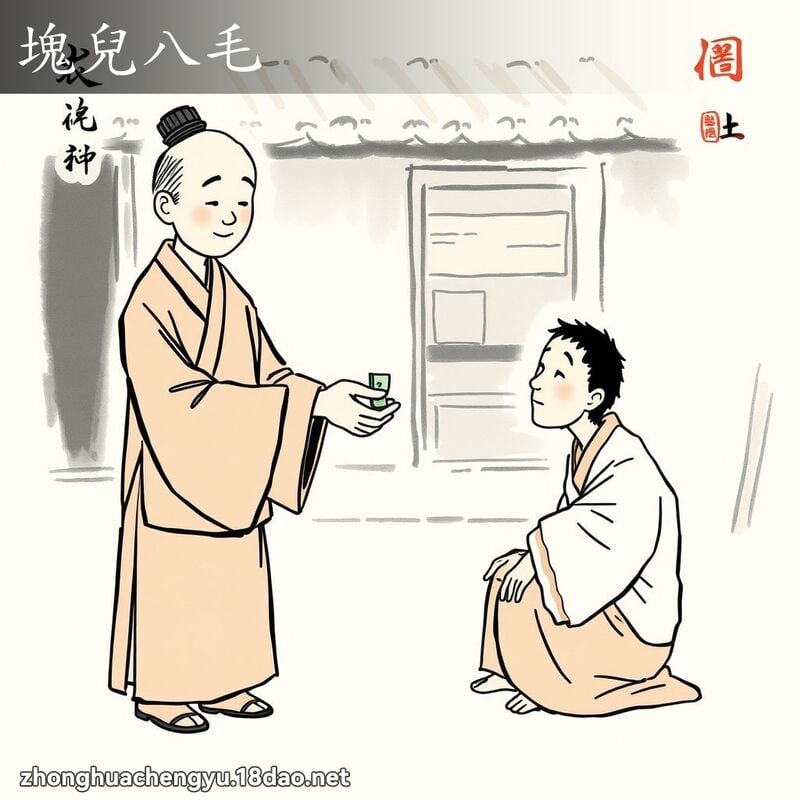 塊兒八毛 配图