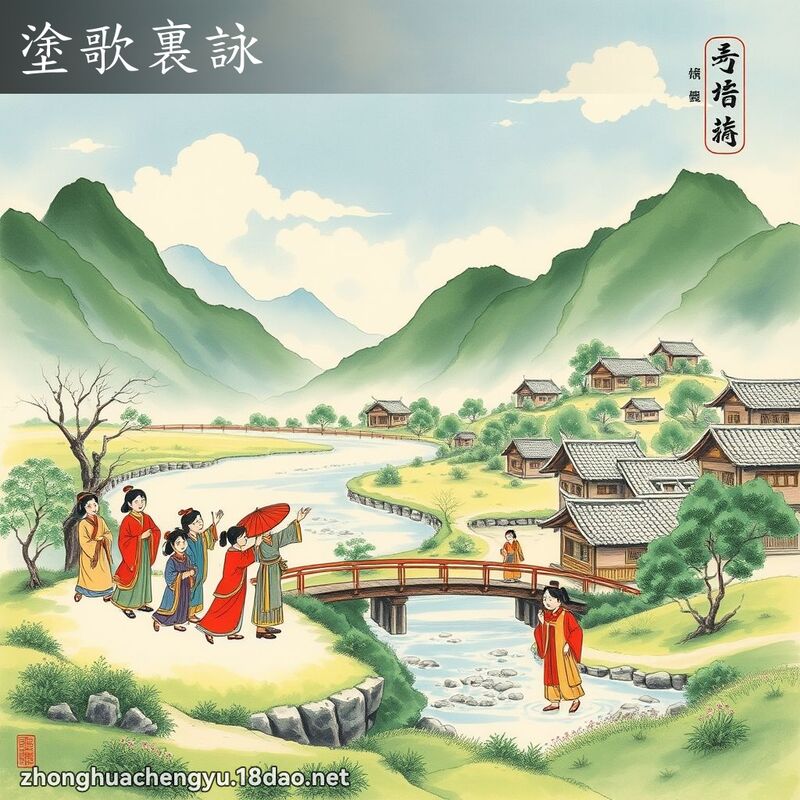 塗歌裏詠 配图