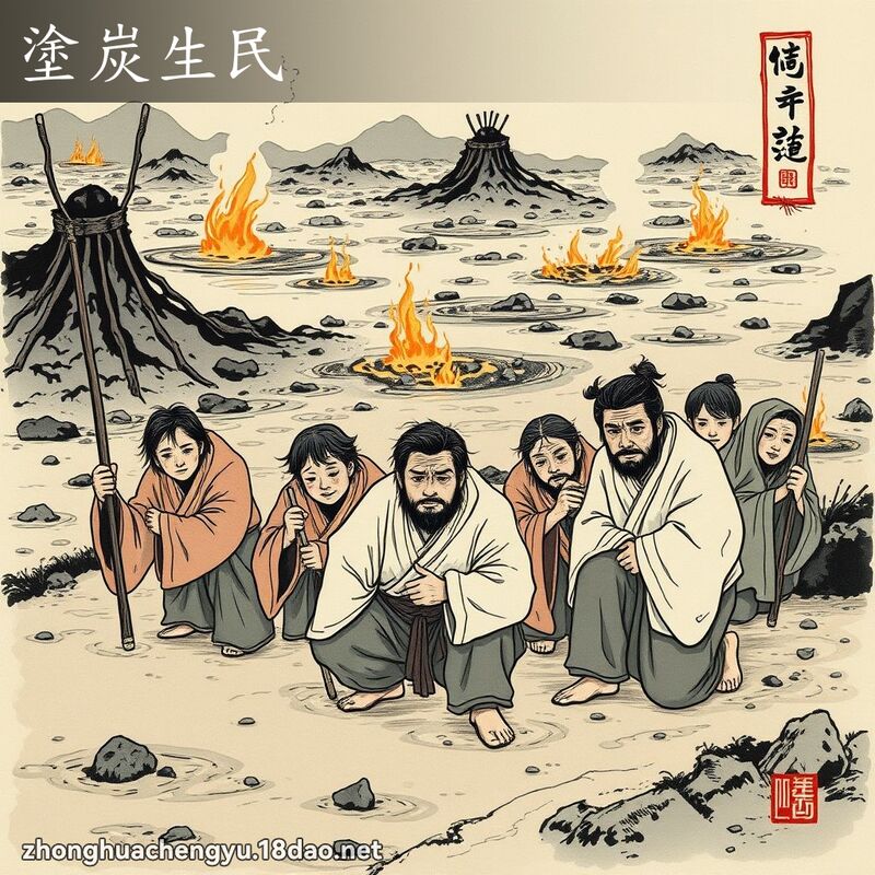 塗炭生民 配图