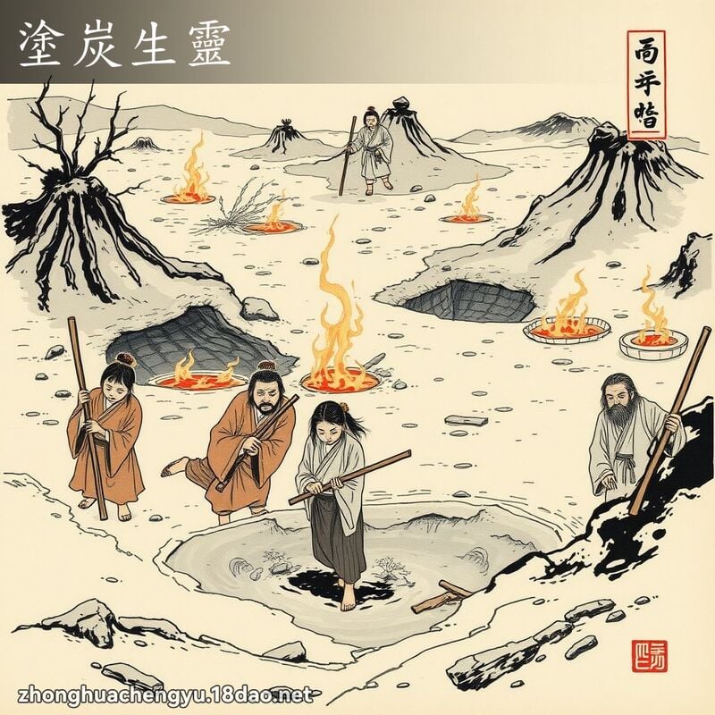塗炭生靈 配图
