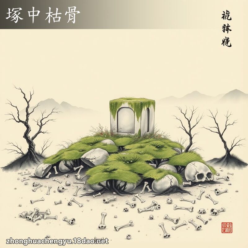 塚中枯骨 配图