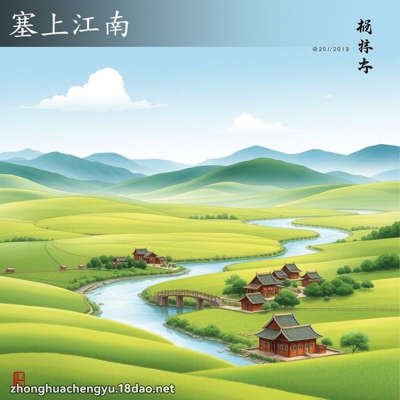 塞上江南 配图