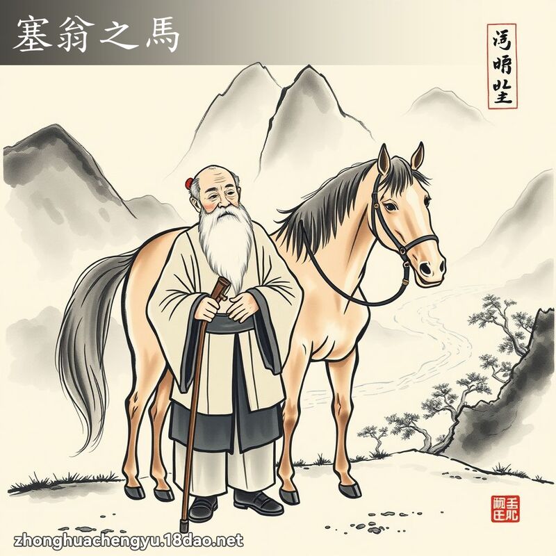 塞翁之馬 配图