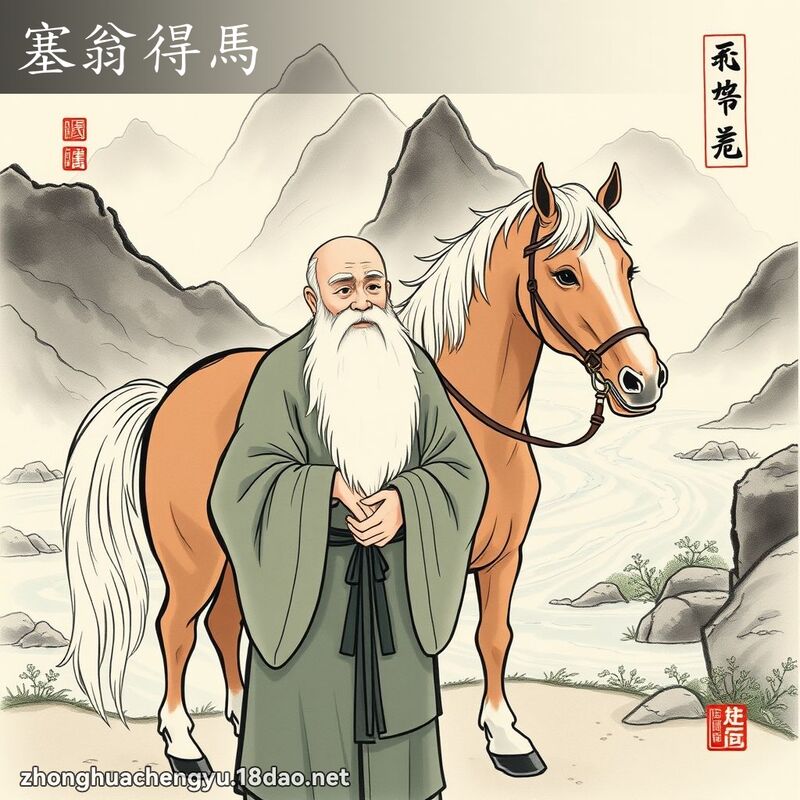 塞翁得馬 配图