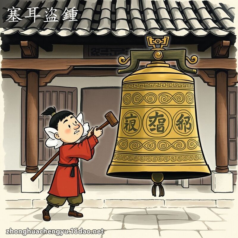 塞耳盜鍾 配图