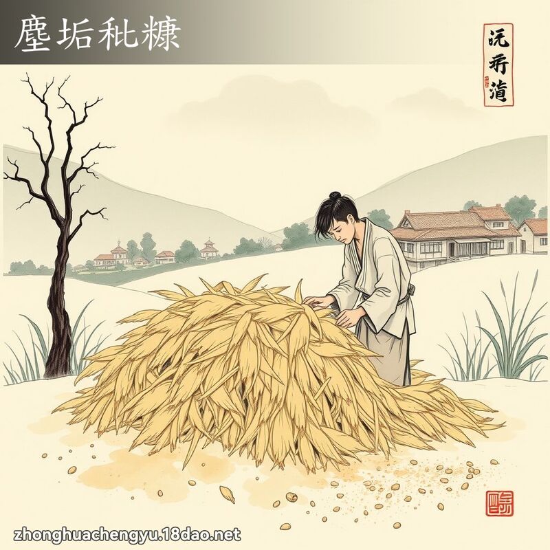 塵垢秕糠 配图