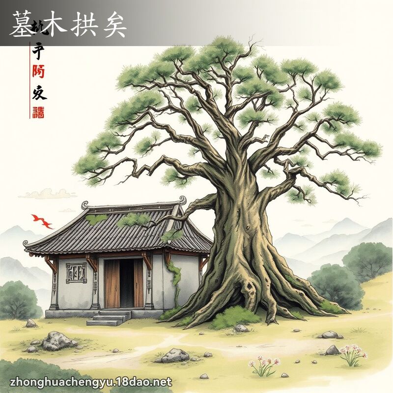 墓木拱矣 配图