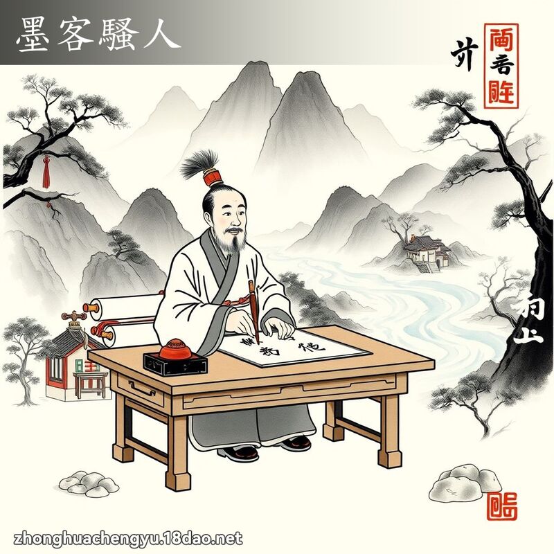 墨客騷人 配图