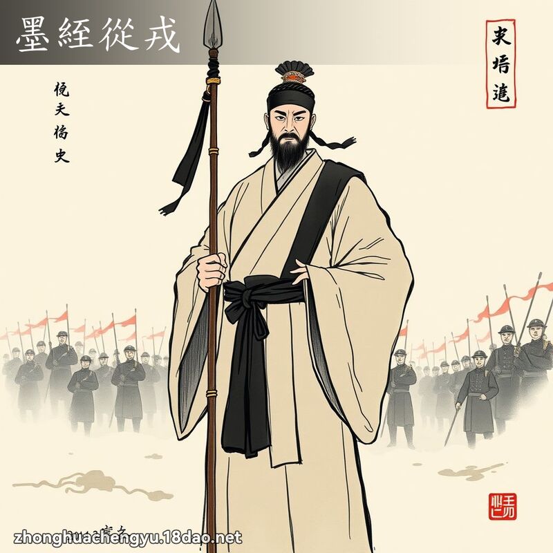 墨絰從戎 配图