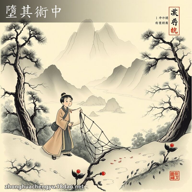 墮其術中 配图