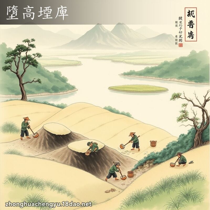 墮高堙庳 配图