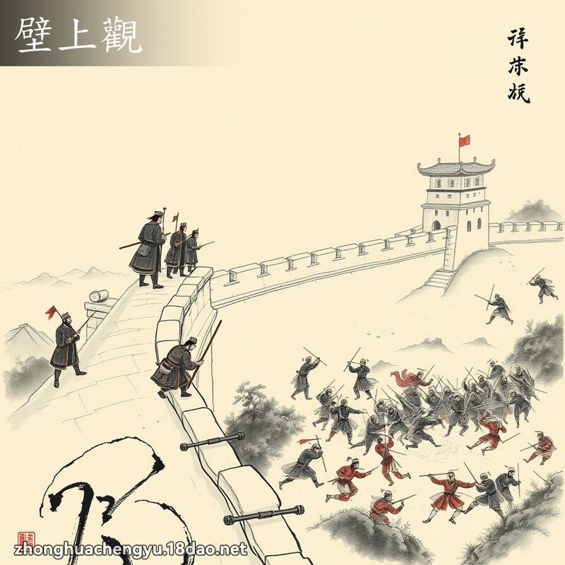 壁上觀 配图