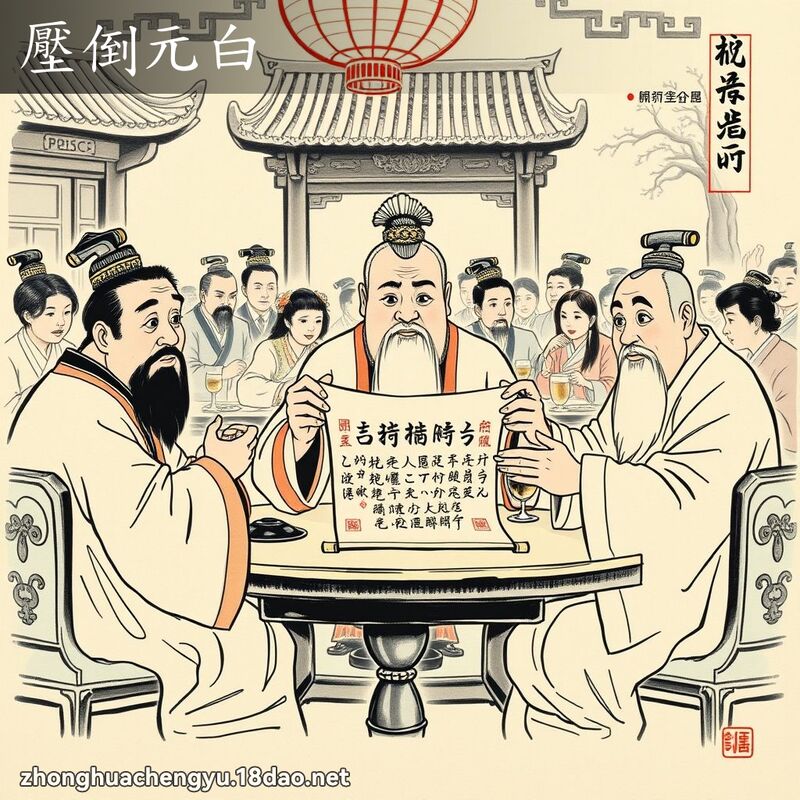 壓倒元白 配图