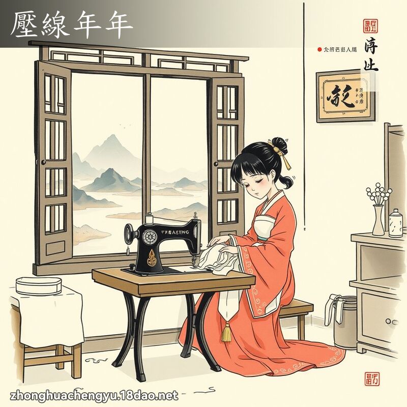 壓線年年 配图