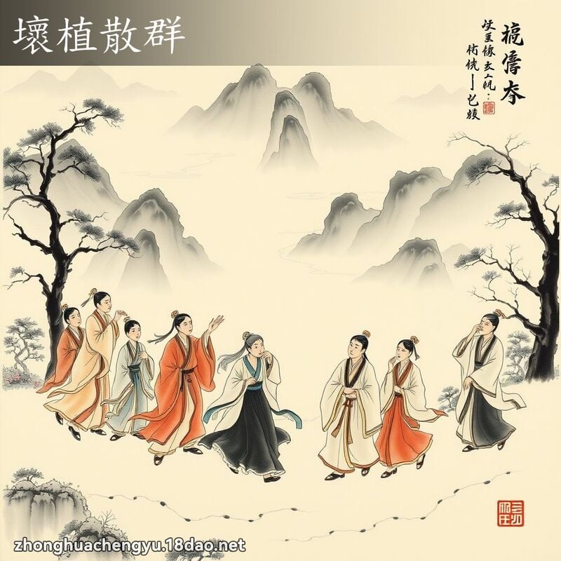 壞植散群 配图