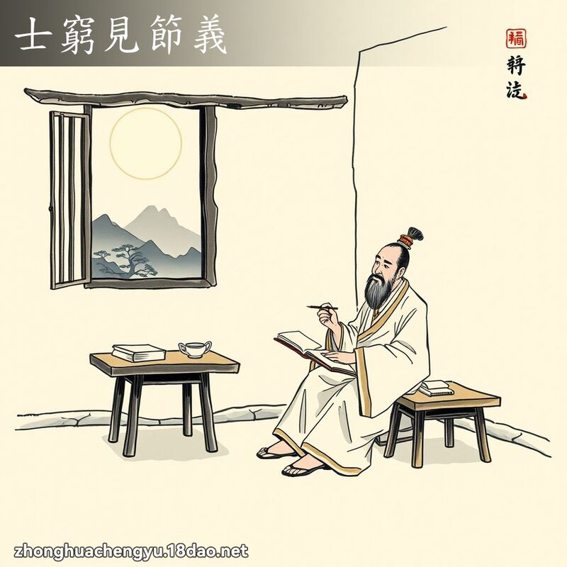 士窮見節義 配图