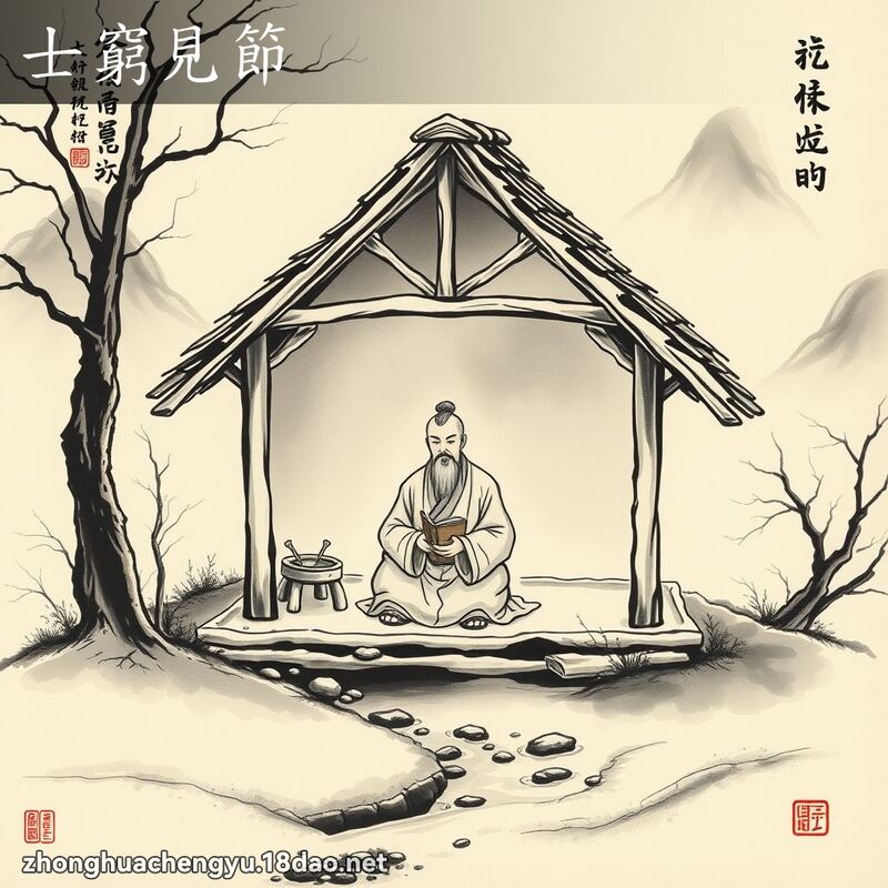 士窮見節 配图