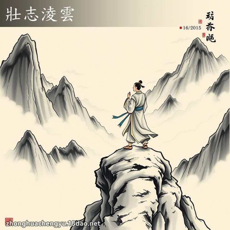 壯志淩雲 配图